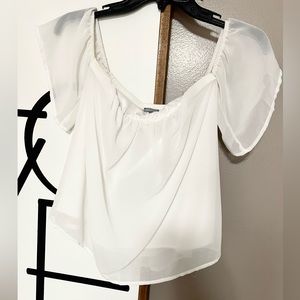 Off the shoulder blouse